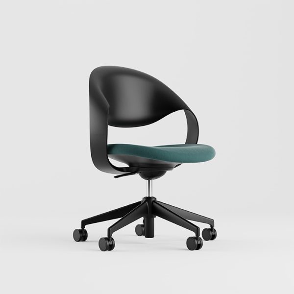 Loop Tilter Task Chair Green Cushion