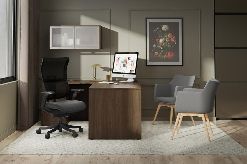 Phaser Executive Conference Chair at Desk