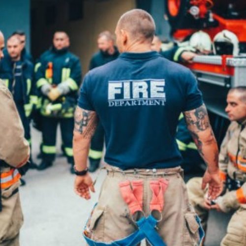 Fire Fighter Office Chair