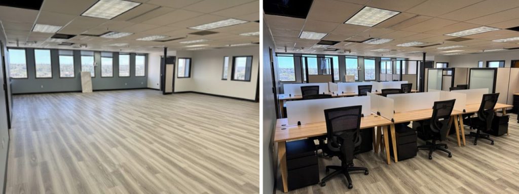 Before and After Furniture Job