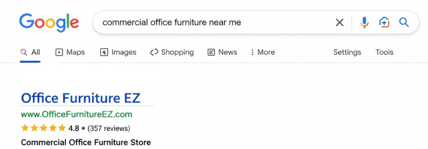 Commercial Office Furniture Near Me