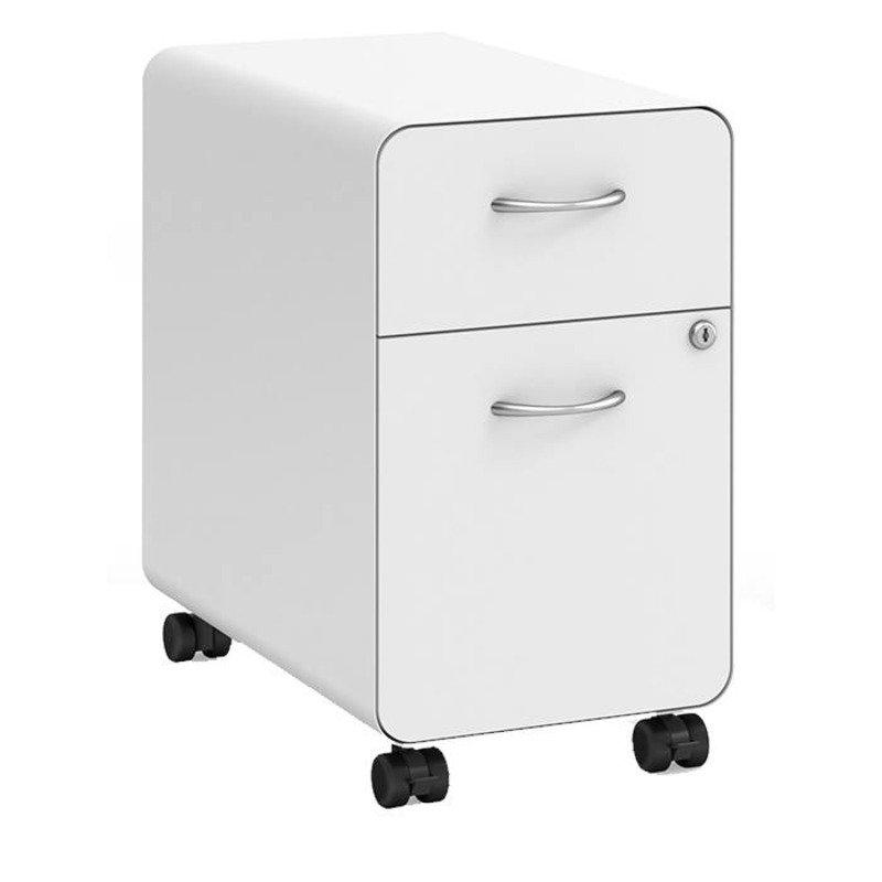Slim Metal Mobile Pedestal Cabinet - Image 5