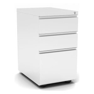 3-Drawer Steel Mobile Pedestal