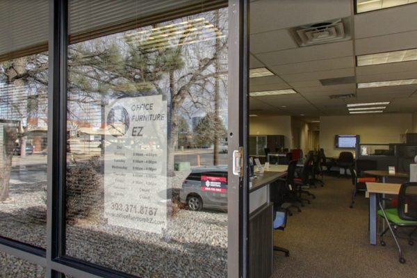 Office Furniture EZ's Denver Showroom-Warehouse-Headquarters at 3860 N Revere Street