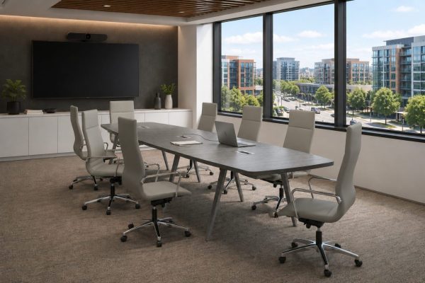 An elegant conference room by Office Furniture eZ