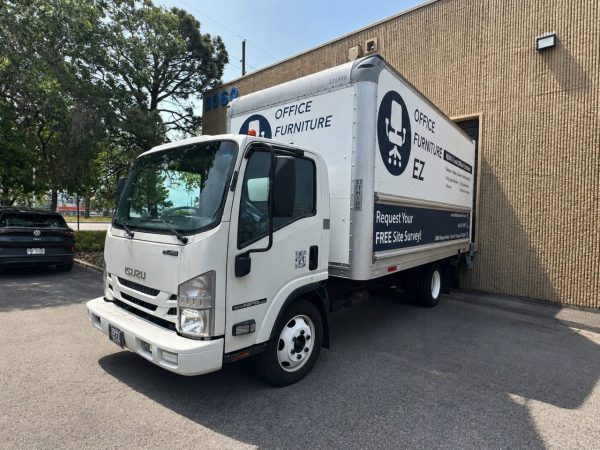 Office Furniture EZ Delivery Truck at Denver Showroom