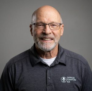 Headshot of Gary Schwankl, founder and veteran owner of Office Furniture EZ