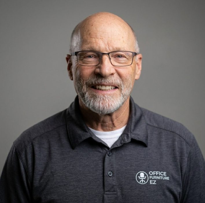 Headshot of Gary Schwankl, founder and veteran owner of Office Furniture EZ