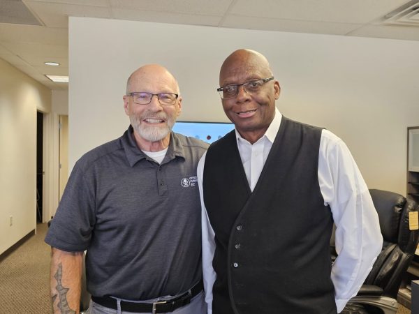 Office Furniture EZ Founder Gary Schwankl and Design Consultant Will Garth