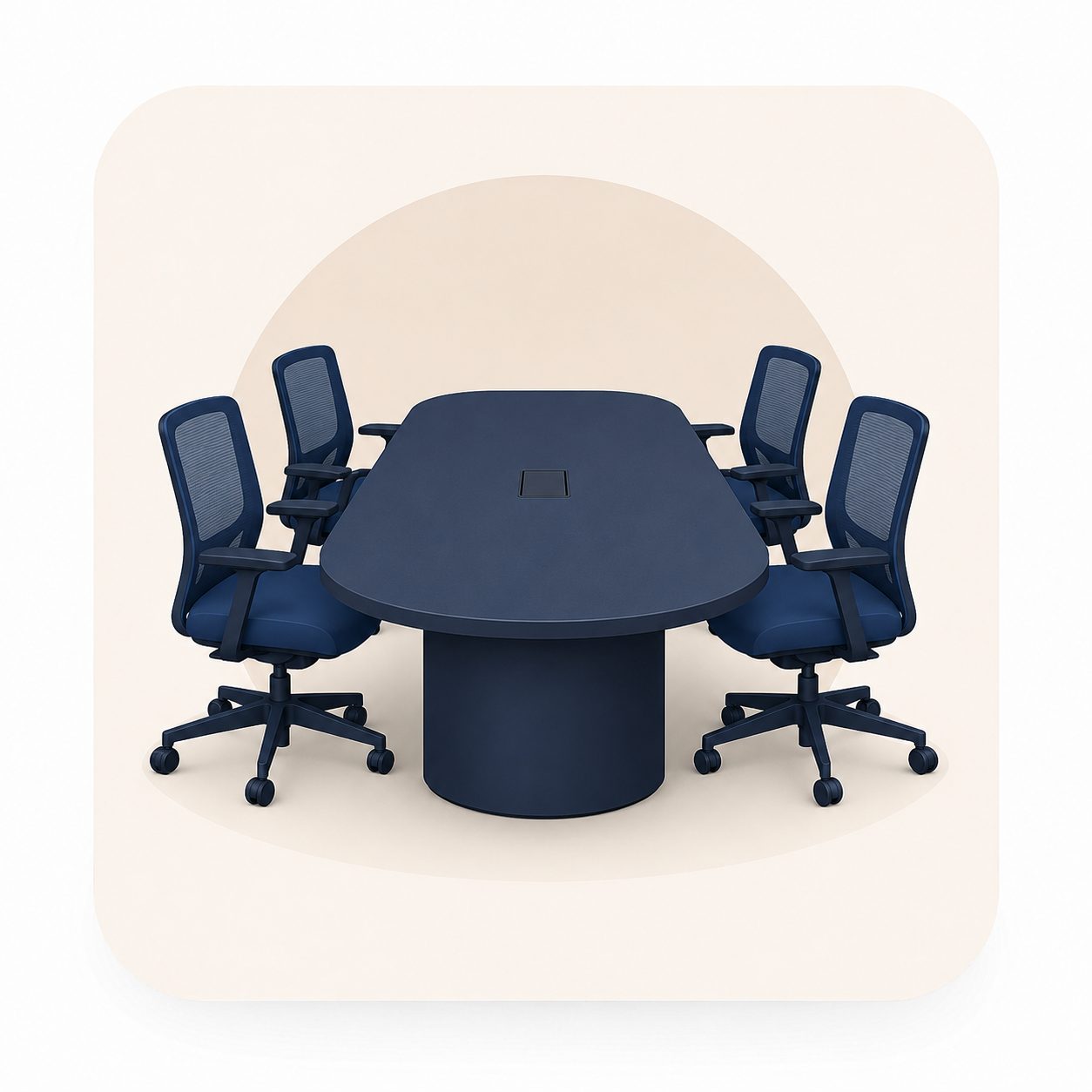 used conference room tables