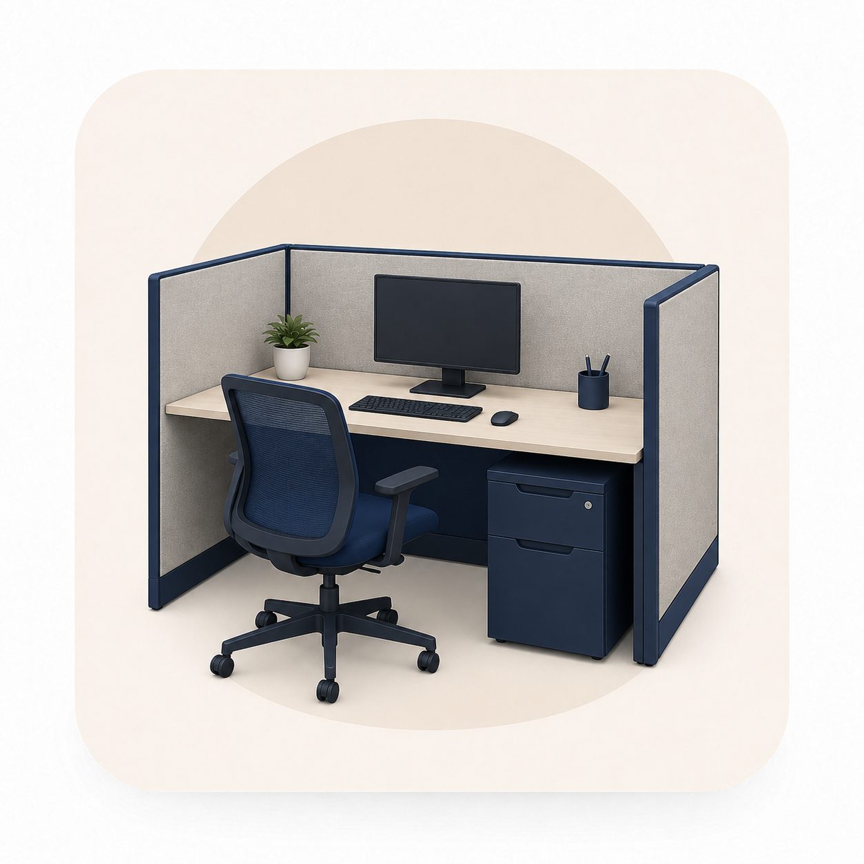 used cubicles