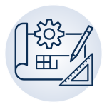 Office Furniture - Space Planning Icon