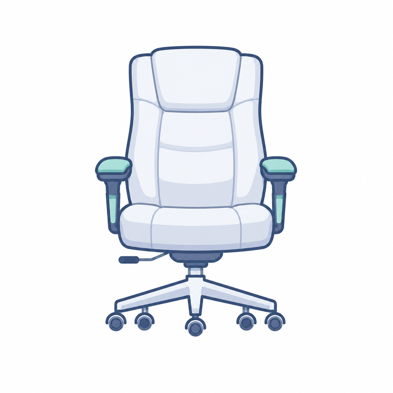 Icon of a big and tall office chair