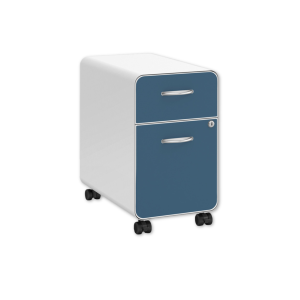 Mobile office pedestal file and storage cabinet