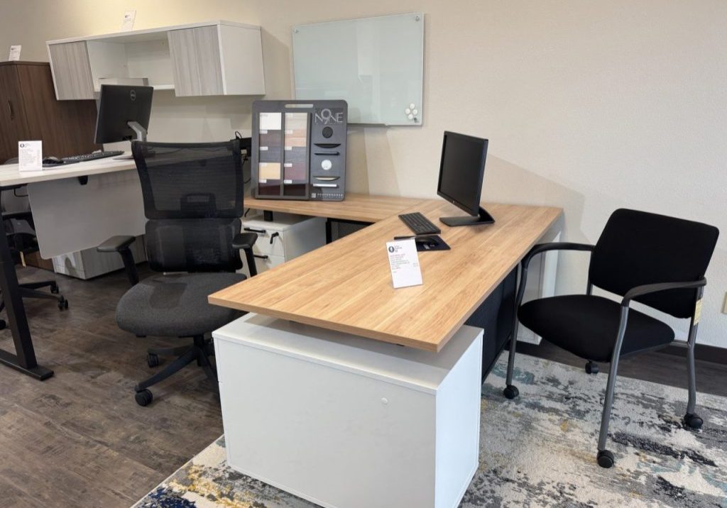 A look inside the showroom of Office Furniture EZ in Colorado Springs