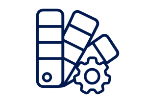Wide Selection & Custom Options Icon